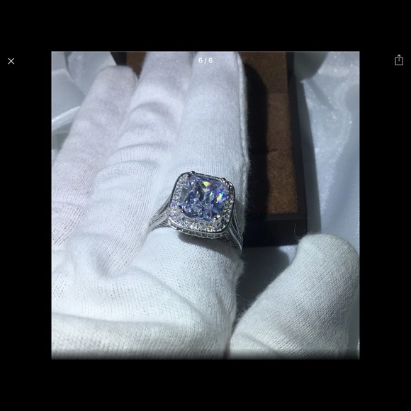 Brand new big 8ct Diamond engagement ring - Picture 4 of 4